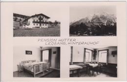 AK - LEOGANG - Pension "Hutter" Mit Innenansichten Und Panorama - Leogang