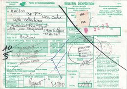 NOUVELLE-CALEDONIE - BULLETIN D'EXPEDITION COLIS POSTAL - CACHET NOUMEA MESSAGERIE POSTALE 1-3-1983 (P1) - Covers & Documents