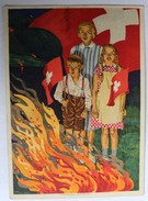CPA Suisse H. Vontobel Feldmeilen Bundesfeier 1930 Fête Nationale Entier Postal Très Belle Illustration MP Verneuil - Meilen