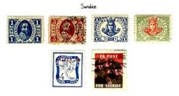 SWEDEN, Locals, */o M/U, F/VF - Local Post Stamps