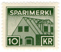 (I.B) Iceland Revenue : Savings Stamp 10Kr (Sparimerki) - Ohne Zuordnung
