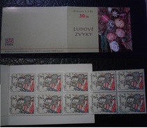 1998- SLOVENSKO- Folk Tradition, Baniching Of Winter- Booklet MNH** - Ungebraucht