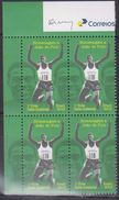 O) 2016 BRAZIL,JOA CARLOS DE OLIVEIRA - JOA DO PULO, ATHLETE OF THE TRIPLE JUMP AND THE LONG JUM.  WON TWO OLYMPIC BRONZ - Unused Stamps