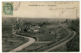 Villemeux   - Vue Générale ..... Année 1907 - Villemeux-sur-Eure