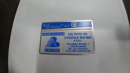 Belgiem-(p095)-les Amis De Linstitut Bordet-(5units)(102h)-mint Card-tirage-1.000+1card Prepiad Free - Ohne Chip