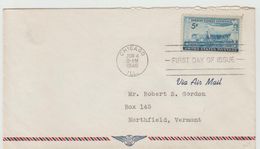 FDC 1958 - Swedish Pioneer Centennial - Cachet CHICAGO - 1951-1960