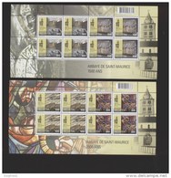 Schweiz  **  2375-2378 Abtei  Saint Maurice Kleinbogen Ungefaltet Neuheiten März 2015 - Unused Stamps