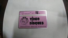 Belgiem-(p222)-video Disques Loko-(2units)(149g)-mint Card-tirage-1.000+1card Prepiad Free - Without Chip