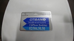 Belgiem-(p287)-citibank-(10units)(403l)-mint Card-tirage-1.000+1card Prepiad Free - Sans Puce