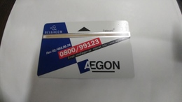Belgiem-(p544b)-Aegon-(5units)(702l)-mint Card-tirage-1.500+1card Prepiad Free - Senza Chip