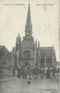 56 Morbihan Guémené Les Environs Eglise De Kernascléden BE 1924 - Guemene Sur Scorff