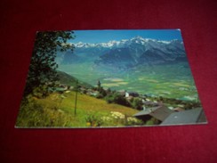 SUISSE  °° VEYSONNAZ VALAIS ET LES ALPES VAUDOISES LE 31 08 1988 - Veysonnaz