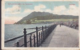 Ireland PPC Esplanade Bray, Wicklow D. & D. G-Star Card DOUGLAS Isle Of Man 1905 Cancel (2 Scans) - Wicklow