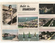 3-VIAREGGIO-SALUTI DA... PIN-UP-VEDUTINE - Viareggio