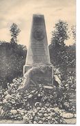 MONUMENT HOMMAGE à GIOSUE GUIPPONE Coureur Automobile MORT à WIRWIGNES (pas De Calais) En 1910 (voiturette PEUGEOT Lion - Monumenti