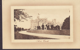 United Kingdom PPC Scotland Skibo Castle 'Sepia Panel Series' 'Ideal Series' D. & S. K. (2 Scans) - Sutherland