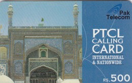 Pakistan, RPT02, Rs.500 PTCL Lahore Fort, 2 Scans. - Pakistan