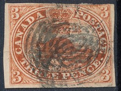 Stamp Canada 1851-52 3p Used - Used Stamps