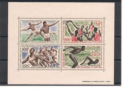 CENTRAFRIQUE J.O. Tokyo1964 Bloc N° Y/T : 2** Côte: 16,50 € - Sommer 1964: Tokio