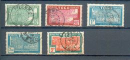 TOGO 405 - YT 144-146-147-148-149 Obli - Used Stamps