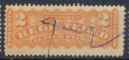 Stamp Canada 1875 Used - Registration & Officially Sealed