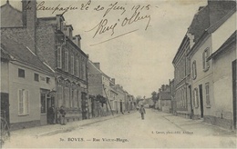 30- BOVES -rue Victor-Hugo - Ed. L Caron - Boves