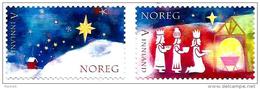 Norway - 2007 - Christmas - Mint Self-adhesive Stamp Set - Unused Stamps