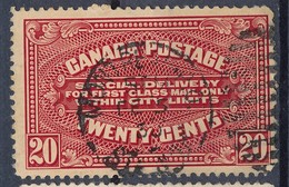 Stamp Canada  1922 20c Used - Special Delivery