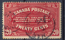 Stamp Canada  1922 20c Used - Exprès