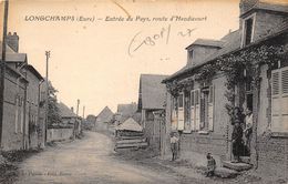 27-LOMGCHAMP- ENTREE DU PAYS , ROUTE D'HENDICOURT - Louviers