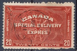 Stamp Canada  1930 20c Used - Special Delivery