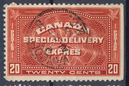 Stamp Canada  1930 20c Used - Express