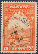 Stamp Canada  1927 20c Used - Special Delivery