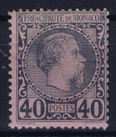 Monaco:  Mi 7  MH/* Flz/ Charniere  1885 - Nuovi