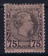 Monaco:  Mi 8  MH/* Flz/ Charniere  1885 - Nuovi