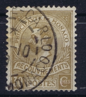 Monaco:  Mi P 10  Obl./Gestempelt/used  1891  Signed/ Signé/signiert 2x - Strafport