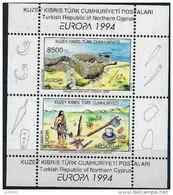 CHYPRE TURC Prehistoire , Homme Prehistoriques, Europa YVERT BF  13 **  MNH Neuf Sans Charniere - Prehistorie