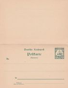 Colonie Allemande Entier Postal Double Deutsch Neu-Guinea - Nouvelle-Guinée