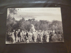 CPA 06 Alpes Maritimes Cap D'Antibes Procession Des Marins Pécheurs Au Sanctuaire De La Garoupe TBE - Cap D'Antibes - La Garoupe