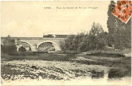 69/ CPA - Anse - Pont De Chemin De Fer Sur L'Azergue - Anse