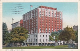 Michigan Lansing Hotel Olds Curteich 1929 - Lansing