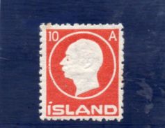 ISLANDE 1912 * - Unused Stamps