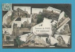 CPA Multivues Souvenir De Paris XVIIIème Arrondissement - Paris (18)