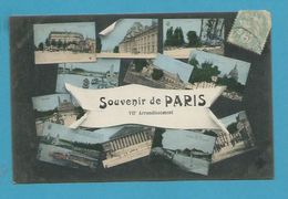 CPA Multivues Souvenir De Paris VIIème Arrondissement - Distrito: 07