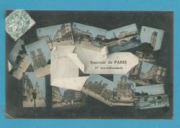 CPA Multivues Souvenir De Paris IVème Arrondissement - Paris (04)