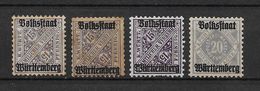 LOTE 1438  ///   ALEMANIA - WURTEMBERG - Mint