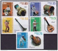 2016.35 CUBA 2016 MNH. INSTRUMENTOS MUSICALES. MUSICA MUSIC IYA LAUD CHEQUERE - Unused Stamps