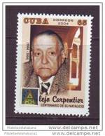 2004.120 CUBA 2004 CUBA WRITTER ALEJO CARPENTIER MNH - Neufs