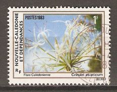 NOUVELLE  CALEDONIE     -     1983 .   Y&T N° 469 Oblitéré.   Fleurs - Oblitérés