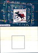 85298) GERMANIA --REP. FEDERALE 1999 FOGLIETTO PER NOI BAMBINI-usato- - 1e Dag FDC (vellen)